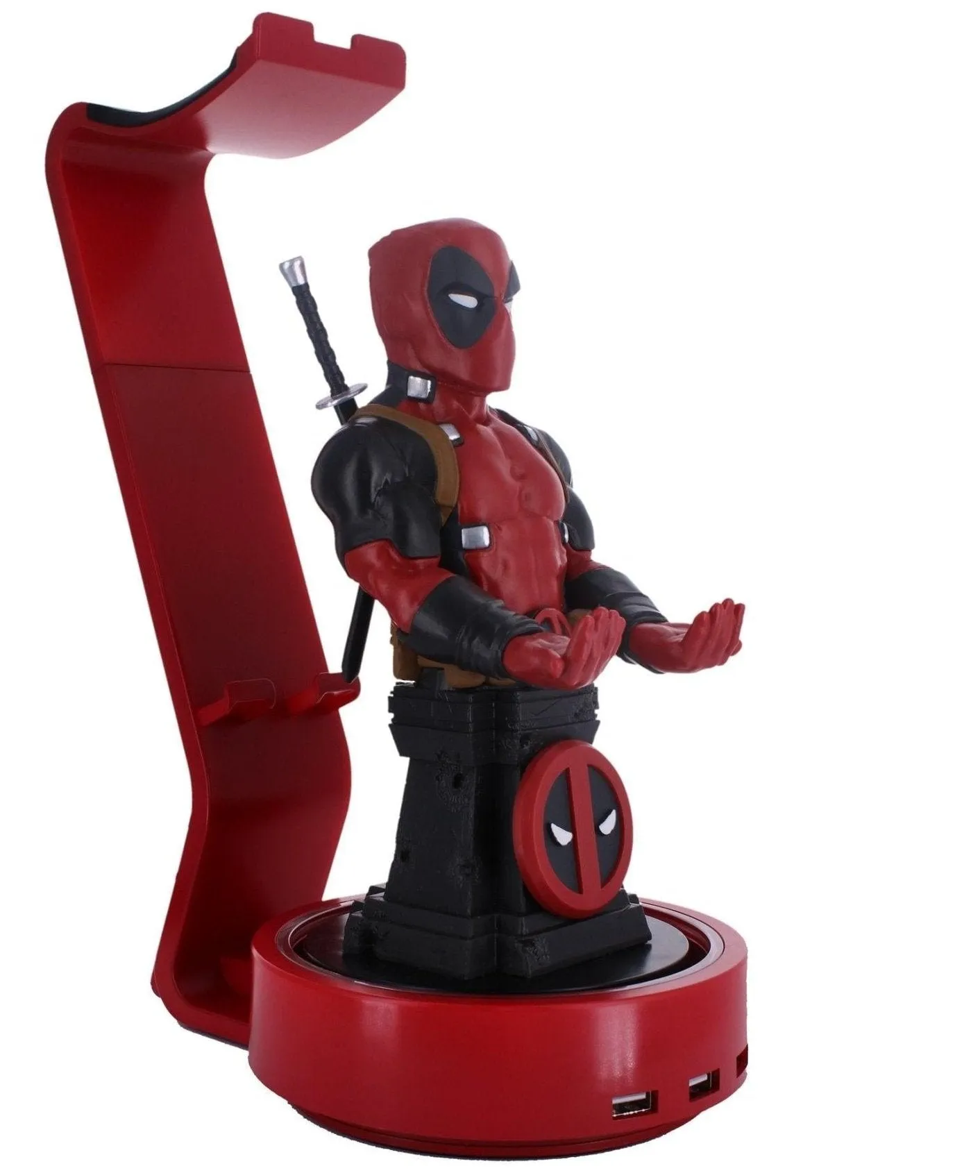 EXG: SP2 Red Cable Guys Powerstand, Headphone Charging Stand with Phone Rest