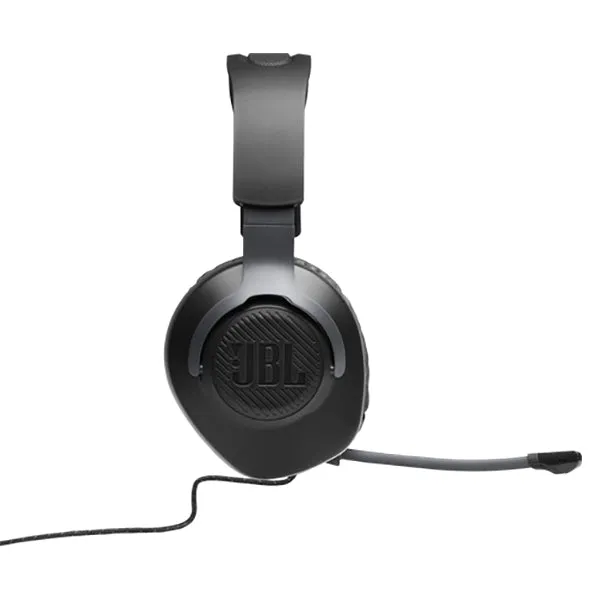 JBL Quantum Over Ear Wired Gaming Headphones - Black | JBLQUANTUM100BLK