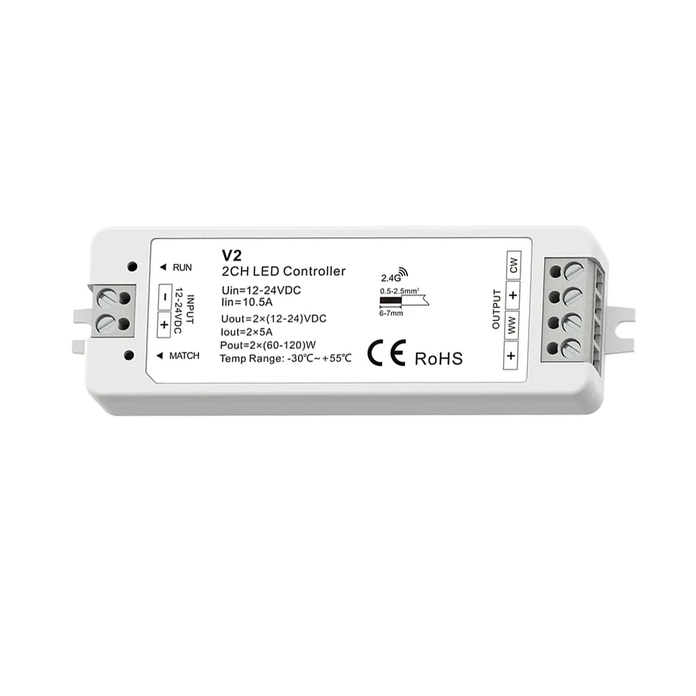 LED CCT Dual Color Controller Kit 12-24V
