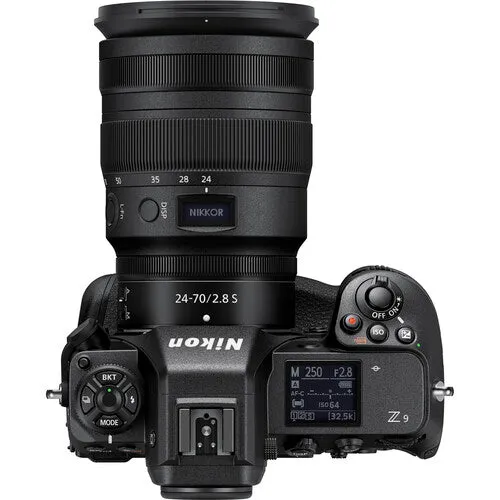 Nikon Z9 Mirrorless Camera with Z 14-30mm 4S and Z 24-200mm VR Lenses