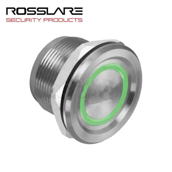 Rosslare - PX-34N - Piezoelectric Switch - LED Ring - 5-30 VDC - IP68 - Natural
